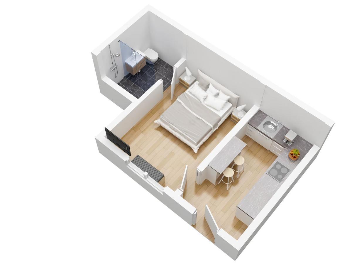 The Little Apartment - Self Check-In Apartment Near East Midlands Airport Кегуърт Екстериор снимка